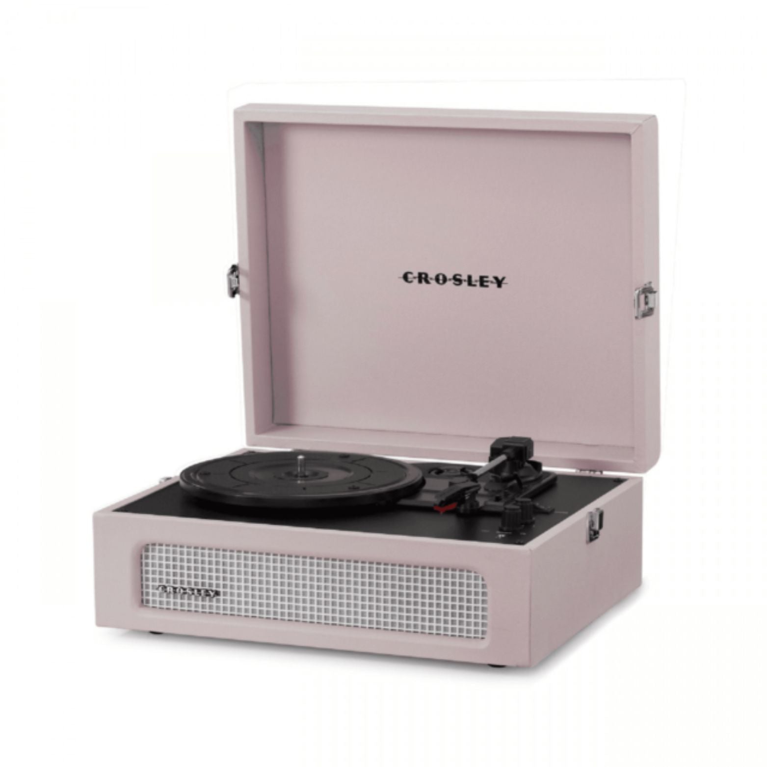 CROSLEY VINYL PLAYER VOYAGER PORTABLE TURNABLE BLUETOOTH OUT AMETHYST