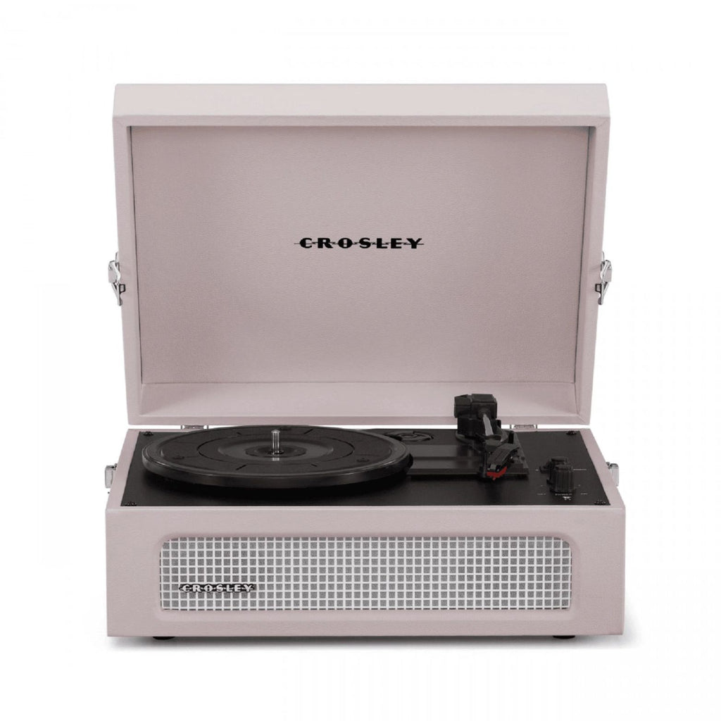 CROSLEY VINYL PLAYER VOYAGER PORTABLE TURNABLE BLUETOOTH OUT AMETHYST