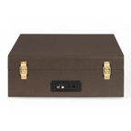 CROSLEY VINYL PLAYER VOYAGER PORTABLE TURNTABLE BLUETOOTH CACAO