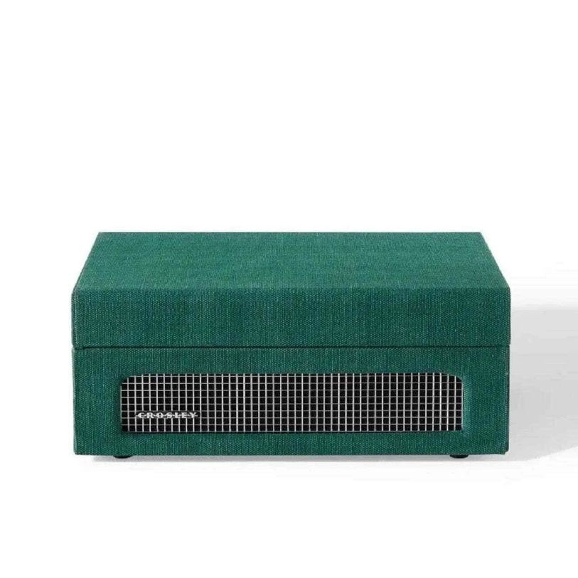 CROSLEY VINYL PLAYER VOYAGER PORTABLE TURNTABLE BLUETOOTH OUT DARK AEGEAN