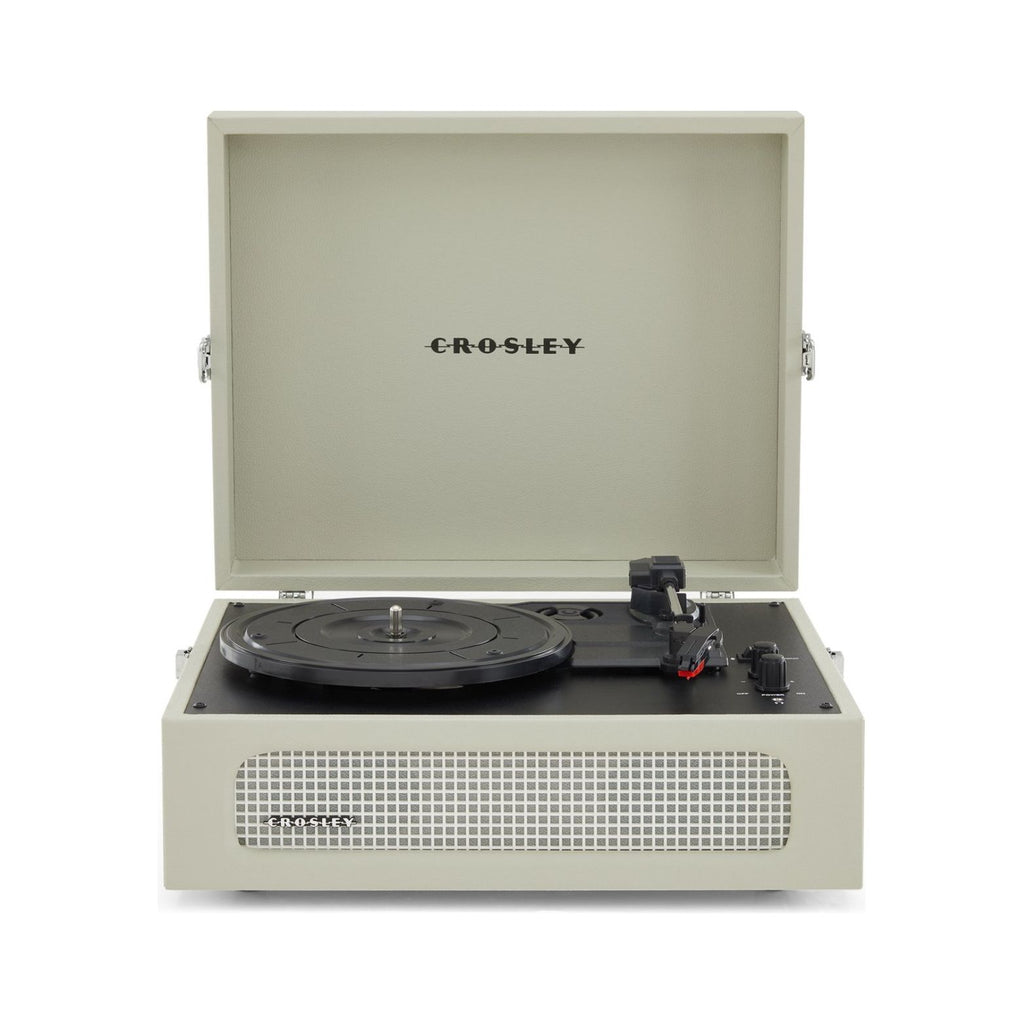 CROSLEY VINYL PLAYER VOYAGER PORTABLE TURNTABLE BLUETOOTH OUT DUNE