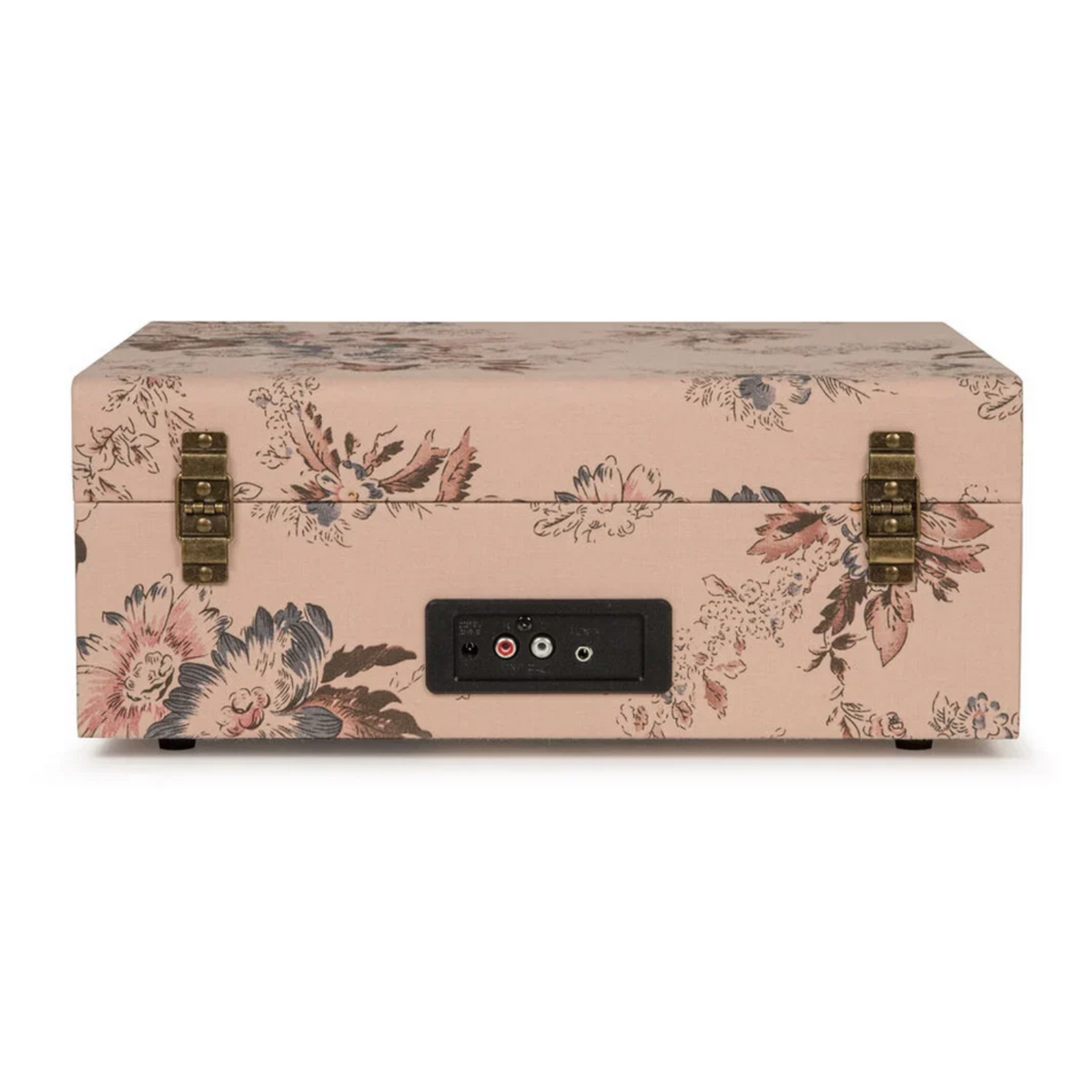 CROSLEY VINYL PLAYER VOYAGER PORTABLE TURNTABLE BLUETOOTH OUT FLORAL