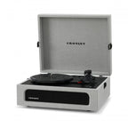 CROSLEY VINYL PLAYER VOYAGER PORTABLE TURNTABLE BLUETOOTH OUT GREY