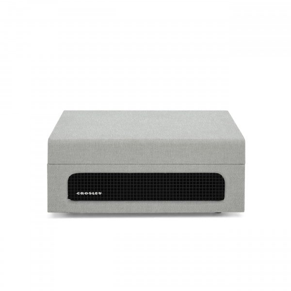 CROSLEY VINYL PLAYER VOYAGER PORTABLE TURNTABLE BLUETOOTH OUT GREY