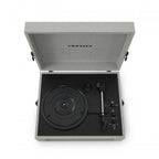 CROSLEY VINYL PLAYER VOYAGER PORTABLE TURNTABLE BLUETOOTH OUT GREY