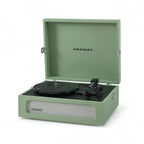 CROSLEY VINYL PLAYER VOYAGER PORTABLE TURNTABLE BLUETOOTH OUT SAGE