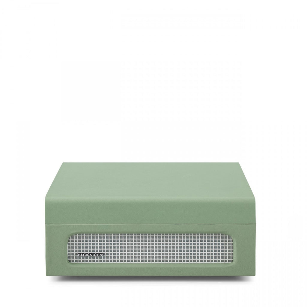 CROSLEY VINYL PLAYER VOYAGER PORTABLE TURNTABLE BLUETOOTH OUT SAGE
