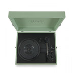 CROSLEY VINYL PLAYER VOYAGER PORTABLE TURNTABLE BLUETOOTH OUT SAGE