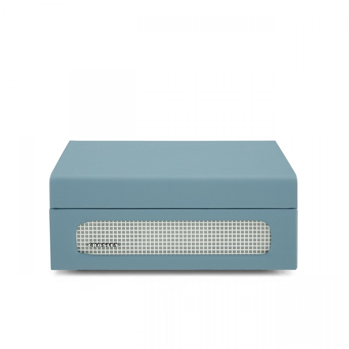 CROSLEY VINYL PLAYER VOYAGER PORTABLE TURNTABLE BLUETOOTH OUT WASHED BLUE