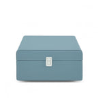 CROSLEY VINYL PLAYER VOYAGER PORTABLE TURNTABLE BLUETOOTH OUT WASHED BLUE