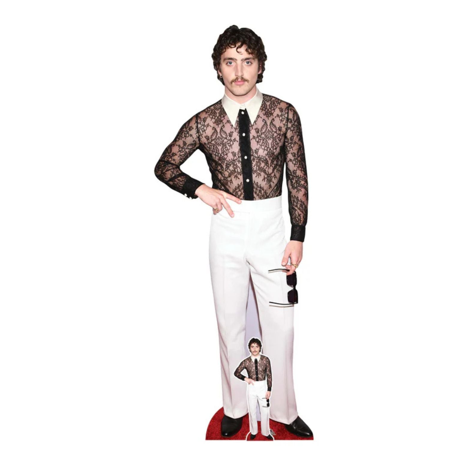 CUTOUTS BENSON BOONE LACE SHIRT (CS1221)