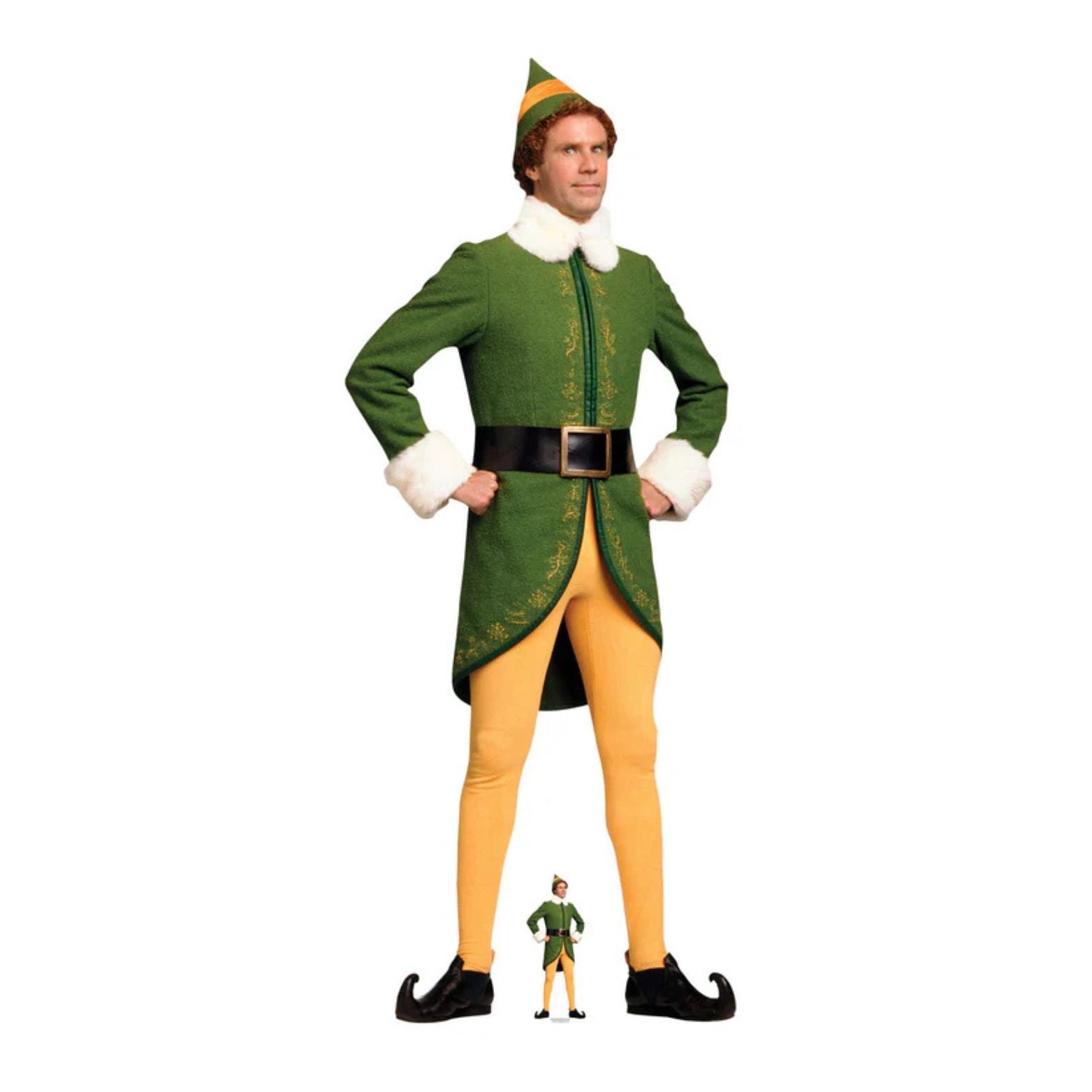CUTOUTS BUDDY THE ELF CHRISTMAS HANDS ON HIPS (SC1670)