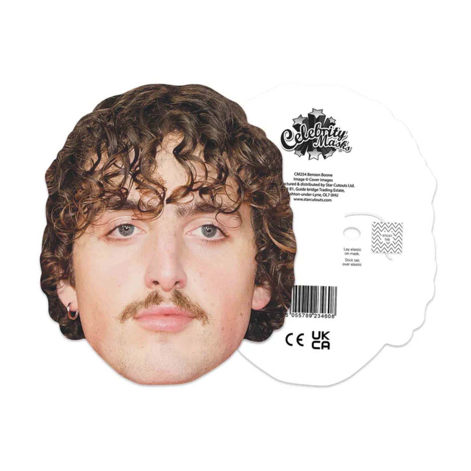 CUTOUTS FUN FACE MASKS BENSON BOONE