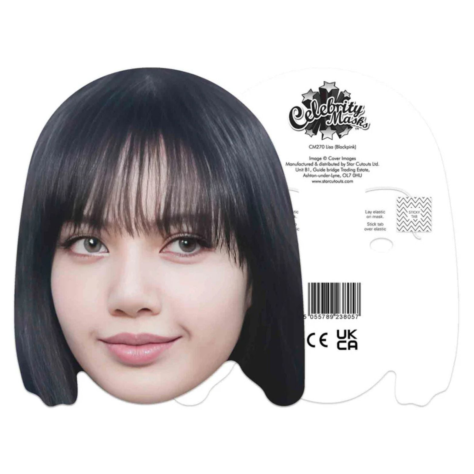 CUTOUTS FUN FACE MASKS BLACKPINK LISA