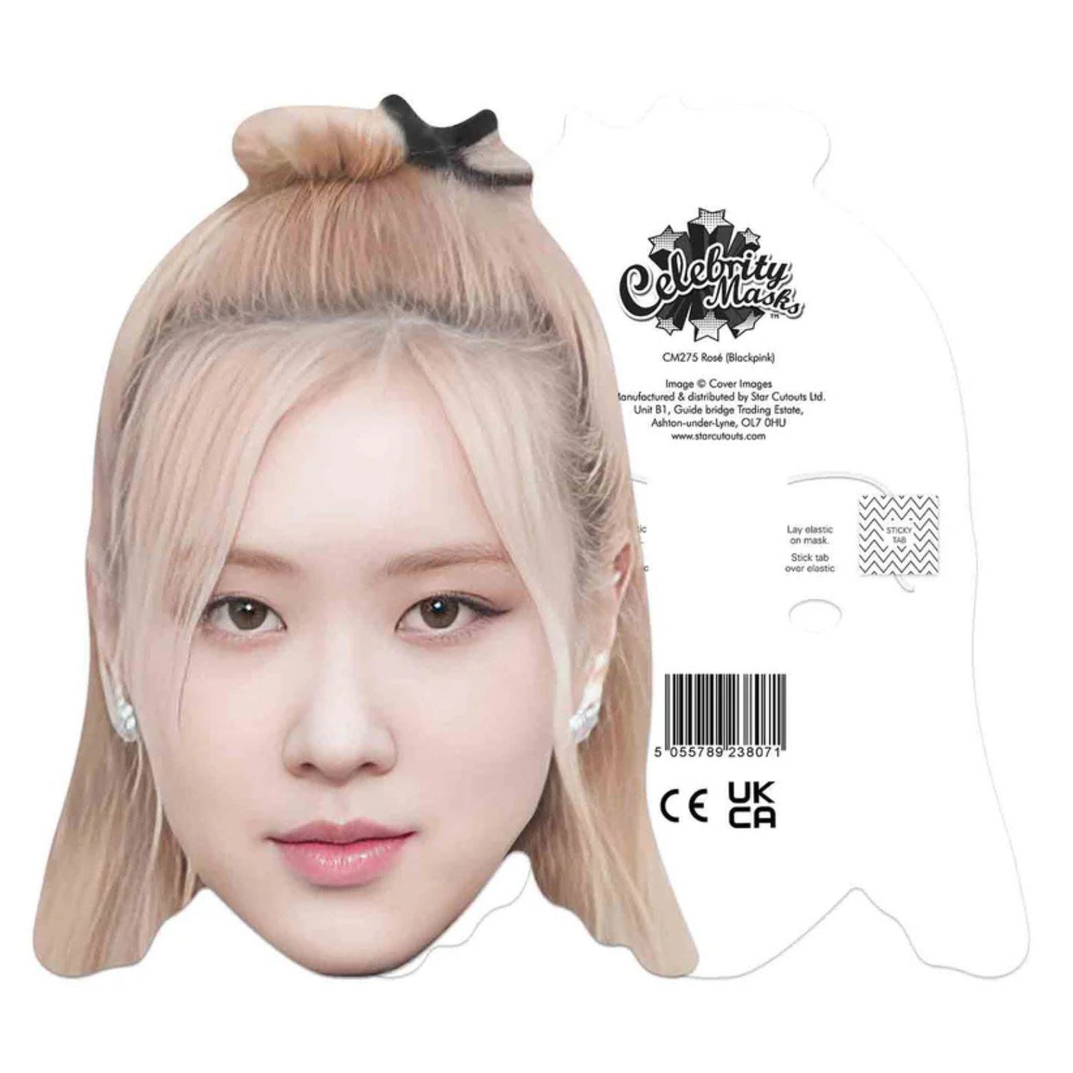 CUTOUTS FUN FACE MASKS BLACKPINK ROSÉ