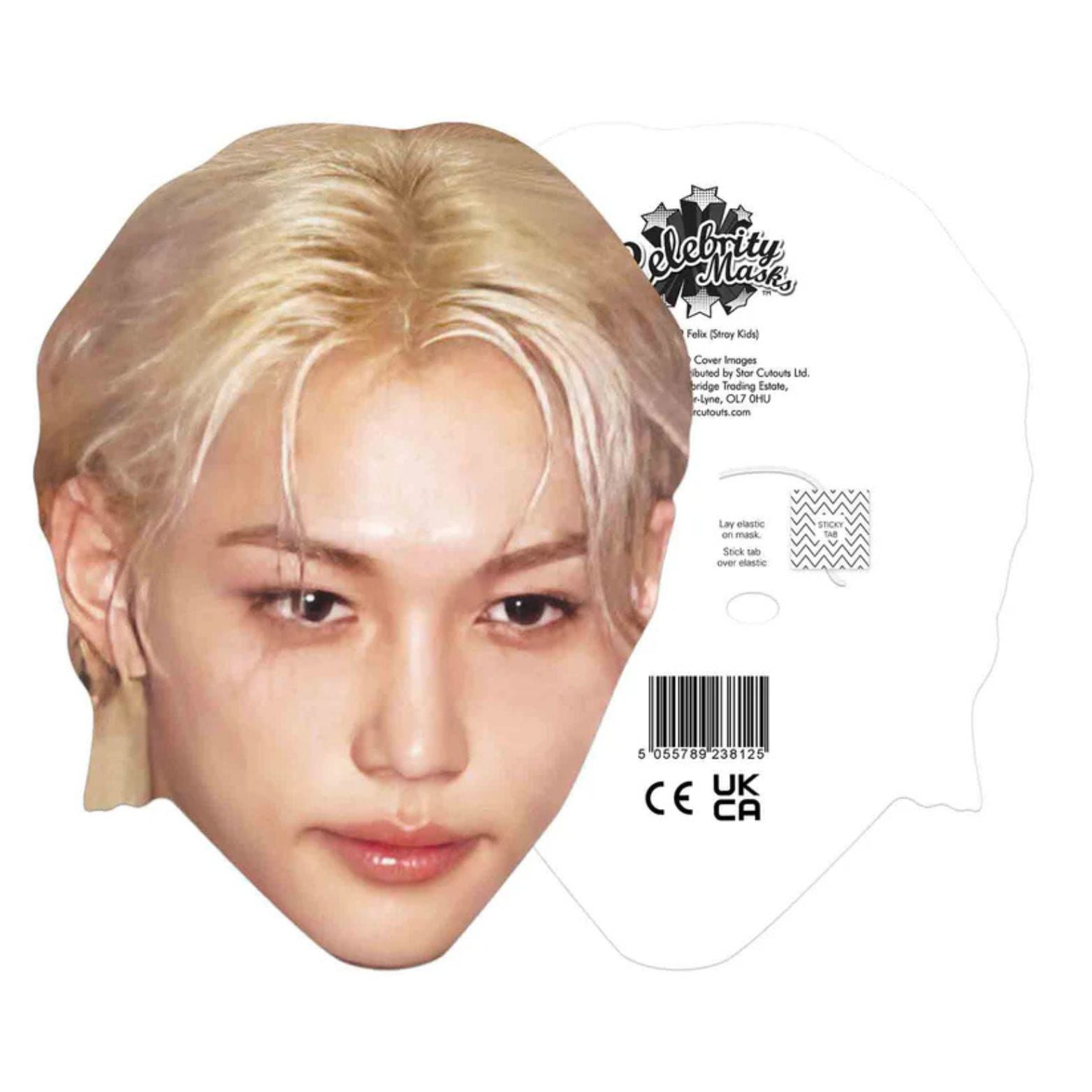 CUTOUTS FUN FACE MASKS STRAY KIDS FELIX