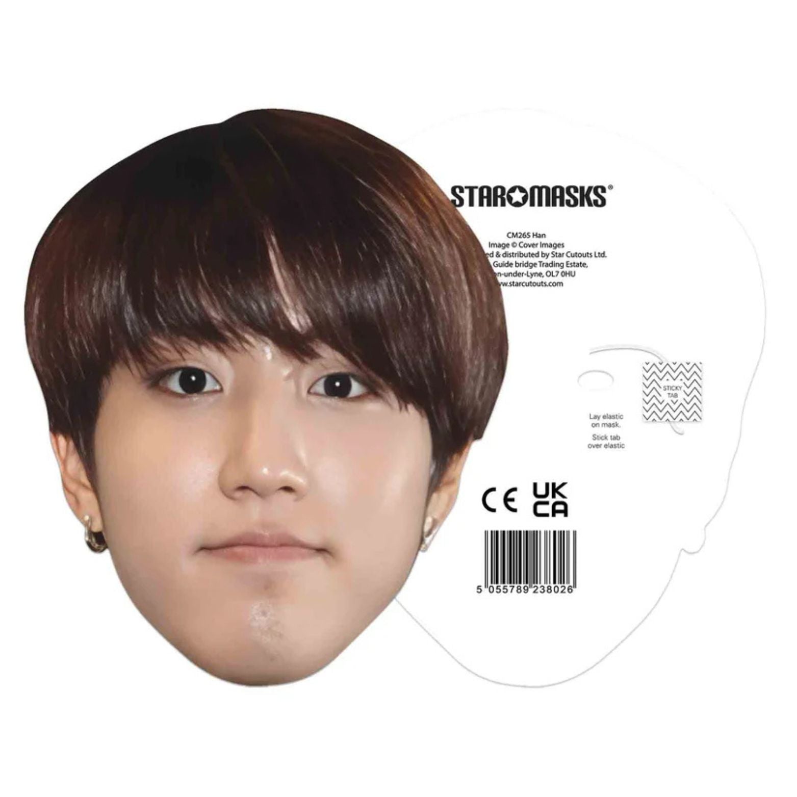 CUTOUTS FUN FACE MASKS STRAY KIDS HAN