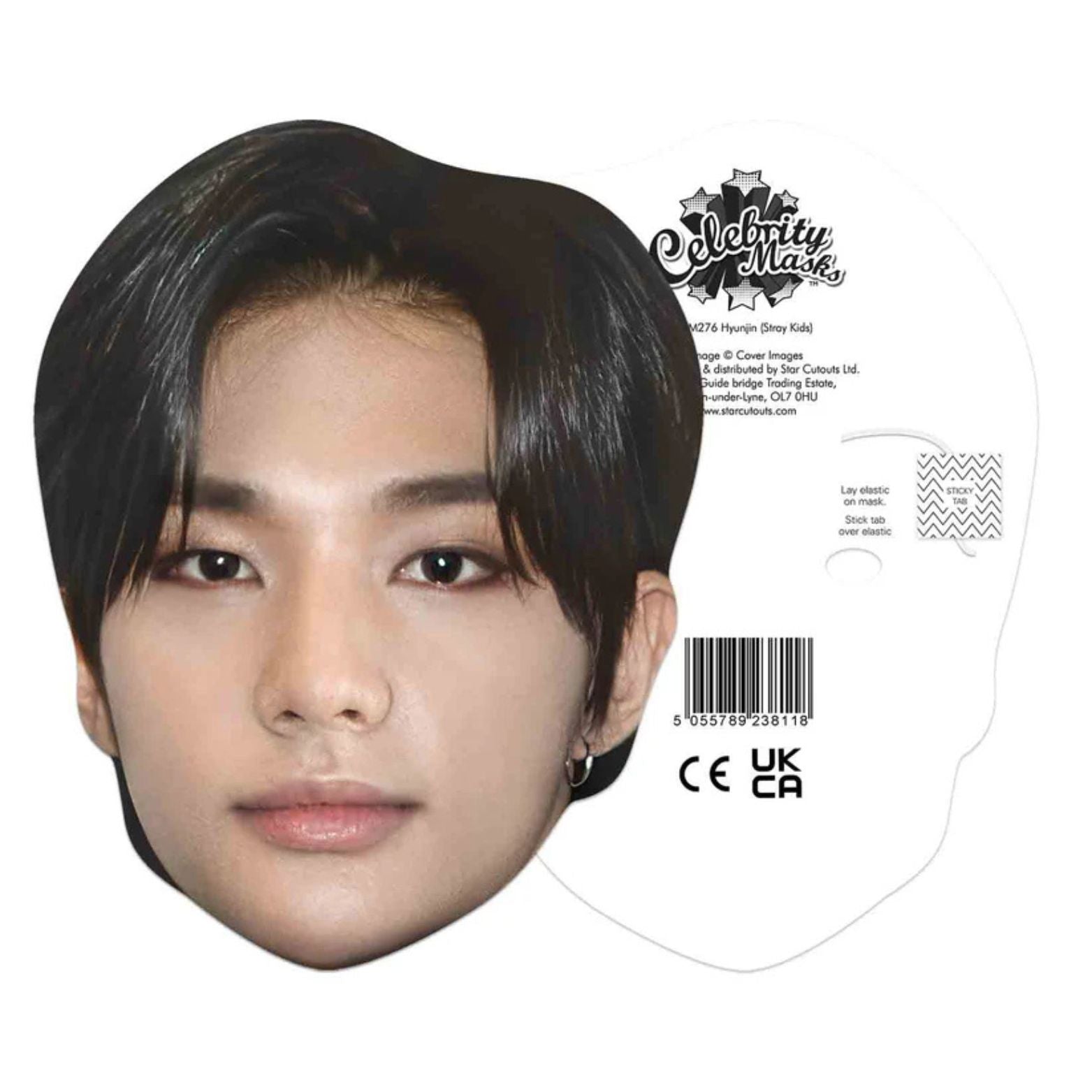 CUTOUTS FUN FACE MASKS STRAY KIDS HYUNJIN