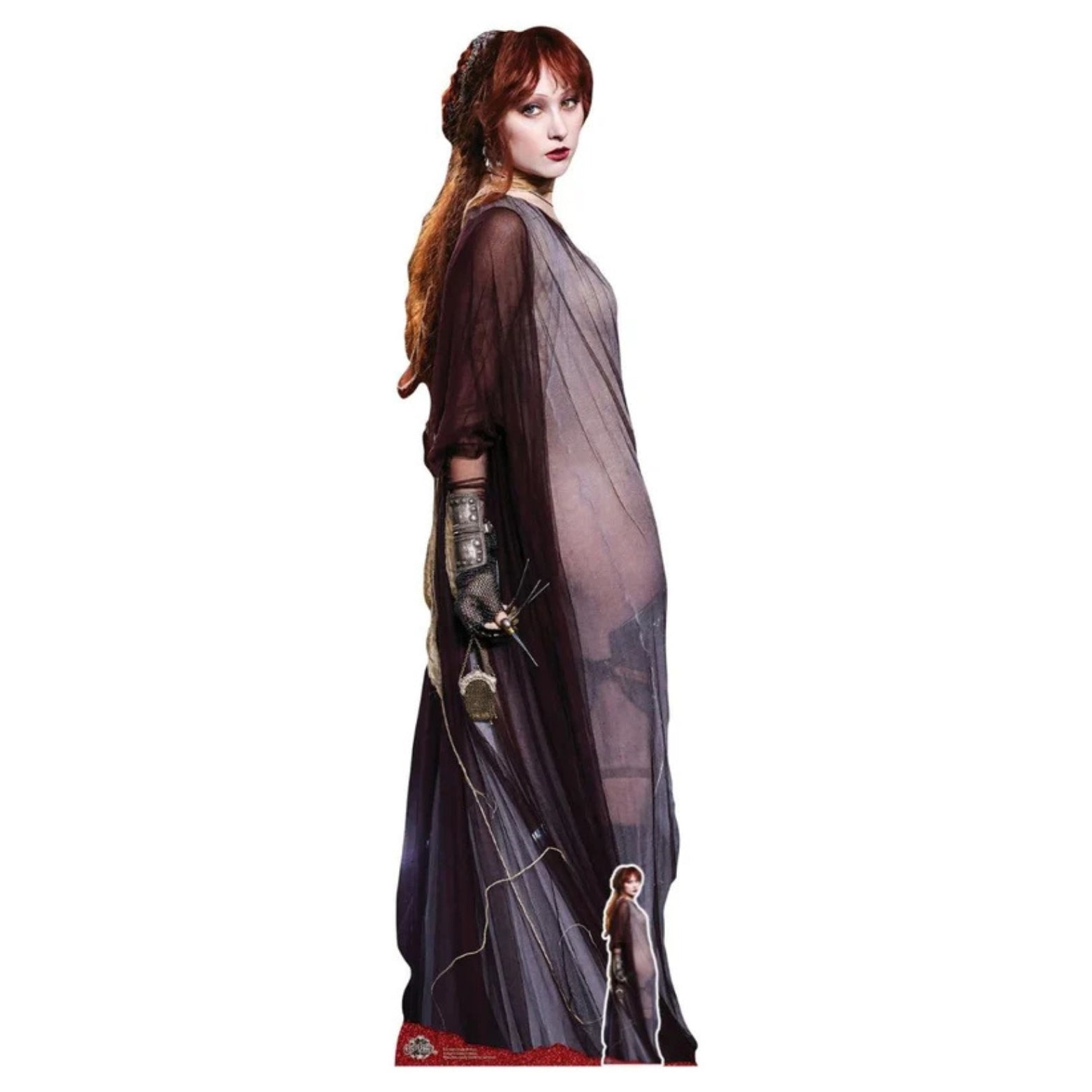 CUTOUTS KAYLEIGH ROSE AMSTUTZ IN CHIFFON DRESS (CS1180)