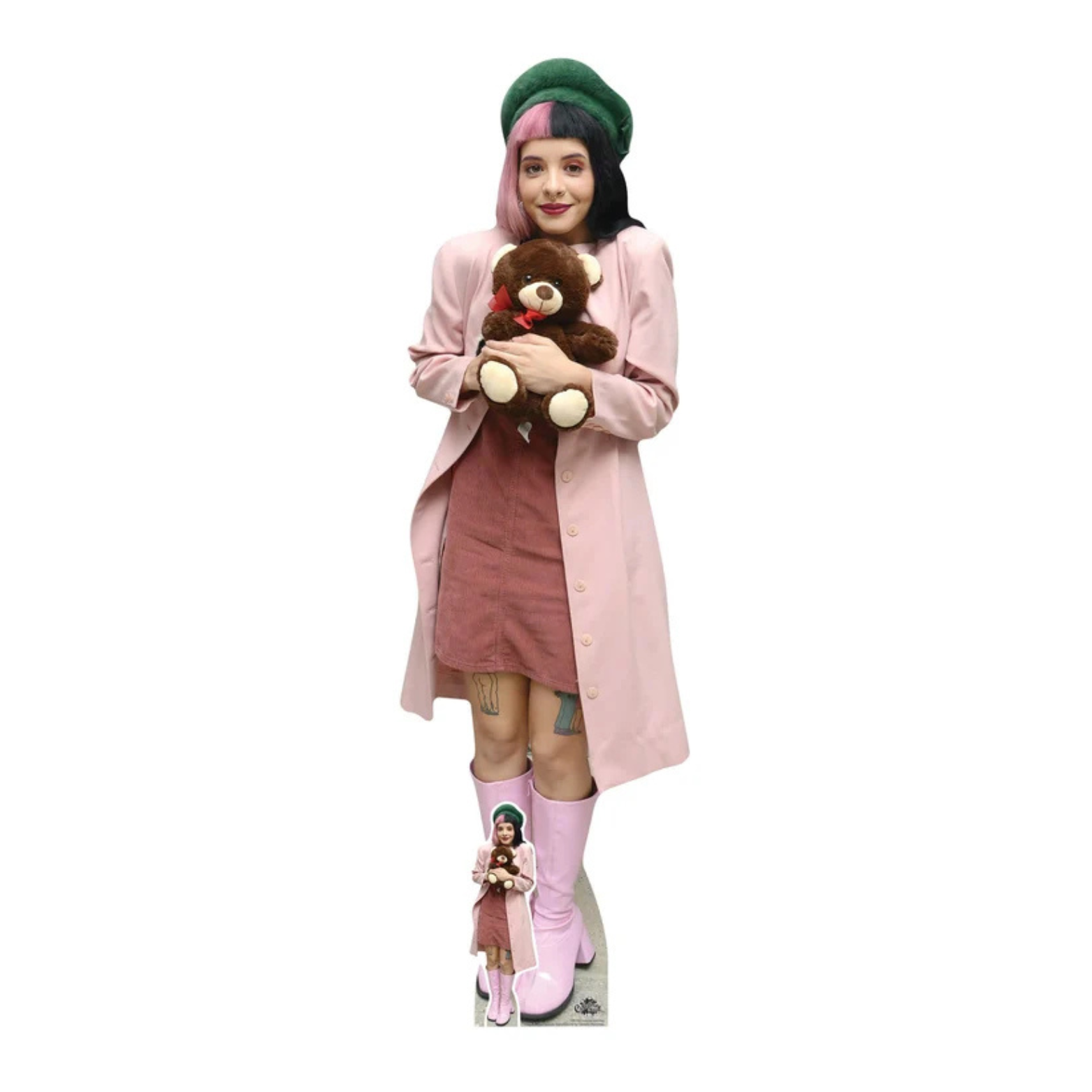 CUTOUTS MELANIE MARTINEZ PINK COAT (CS1190)