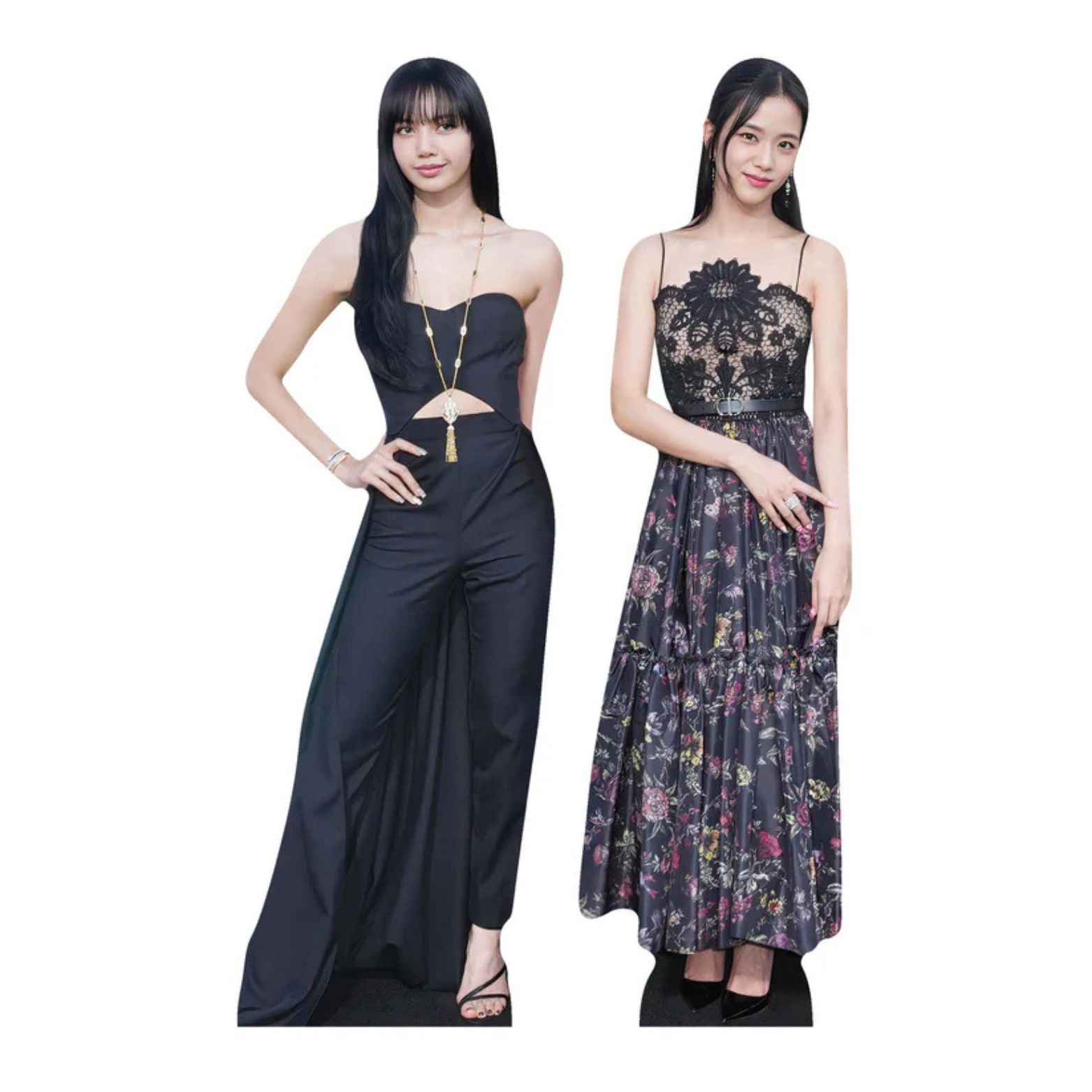 CUTOUTS SMALL BLACKPINK LISA JISOO (CS1400)