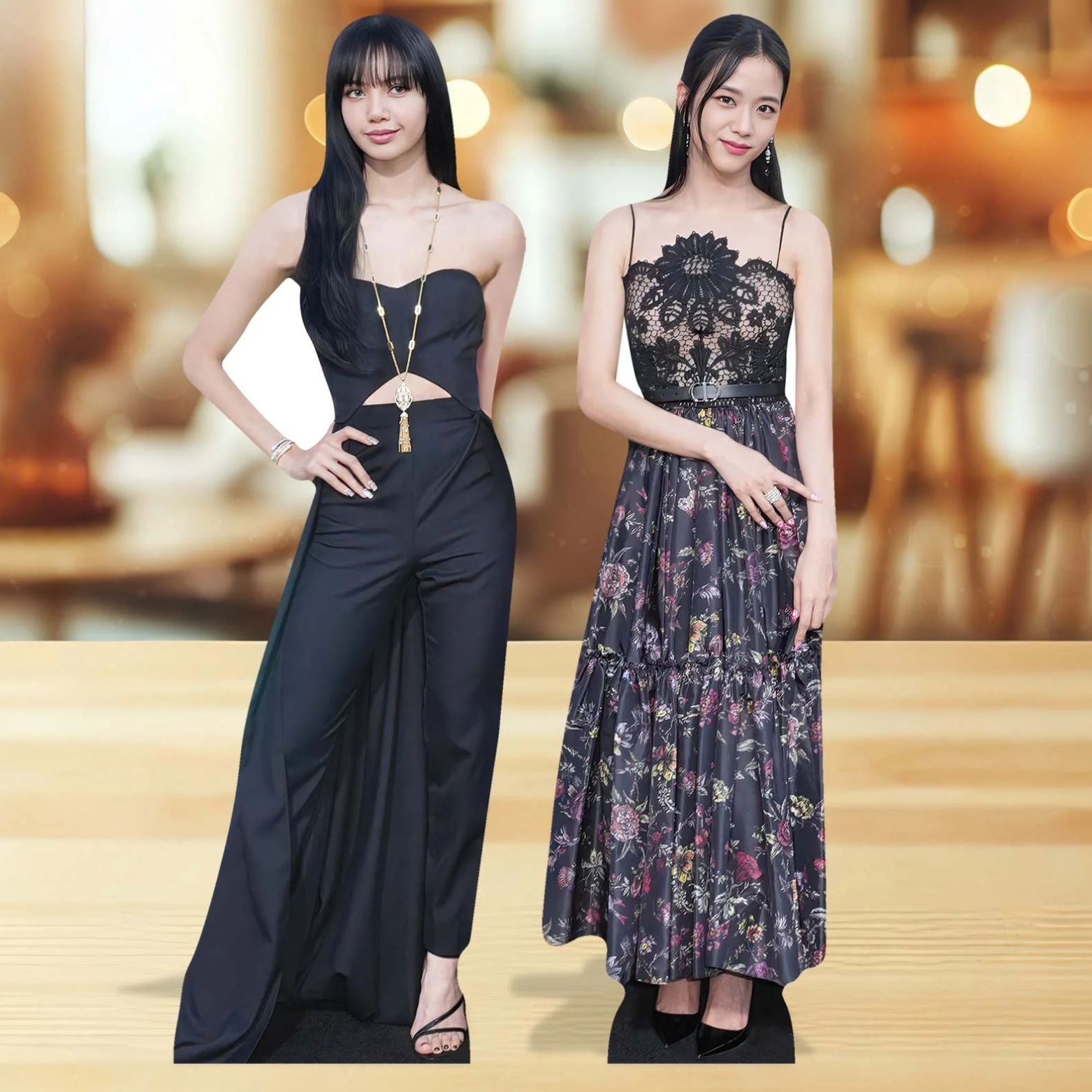 CUTOUTS SMALL BLACKPINK LISA JISOO (CS1400)