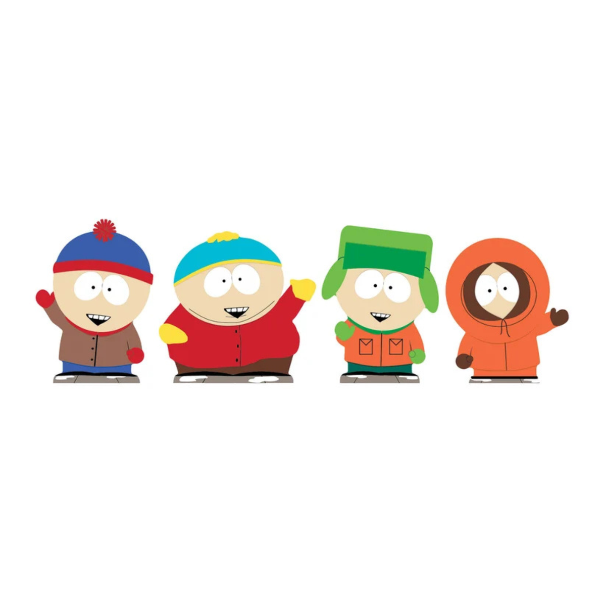 CUTOUTS SMALL SOUTH PARK CARTMAN STAN KYLE AND KENNY (SC4741)