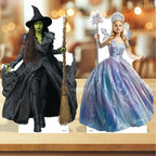 CUTOUTS SMALL WICKED FOR GOOD GLINDA ELPHABA (SC4757)