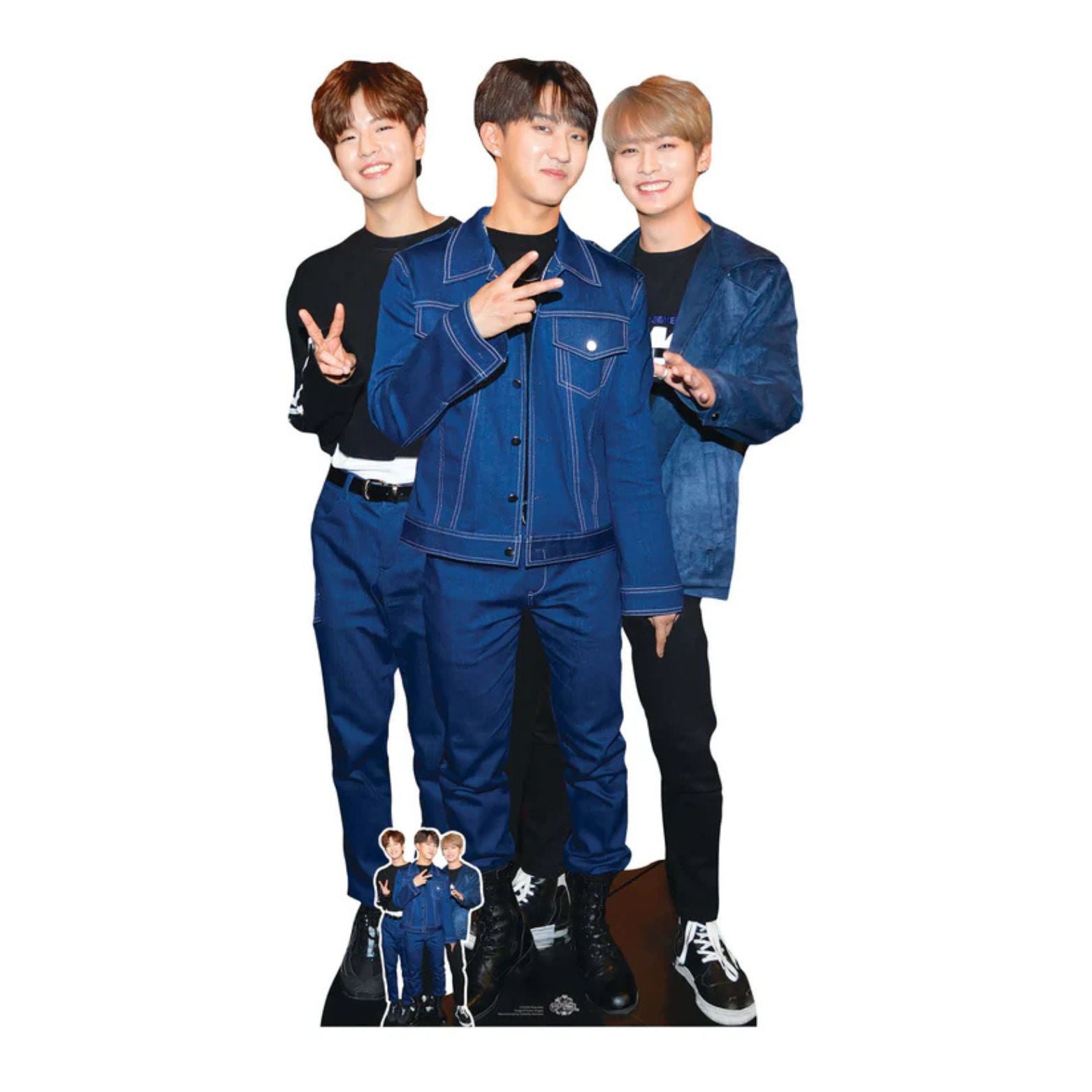 CUTOUTS STRAY KIDS WOOJIN, CHANGBIN AND LEE KNOW (CS1249)