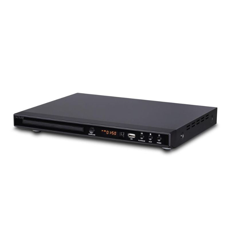 DENVER DVD-SPELARE HDMI SCART USB SVART DVH-1245