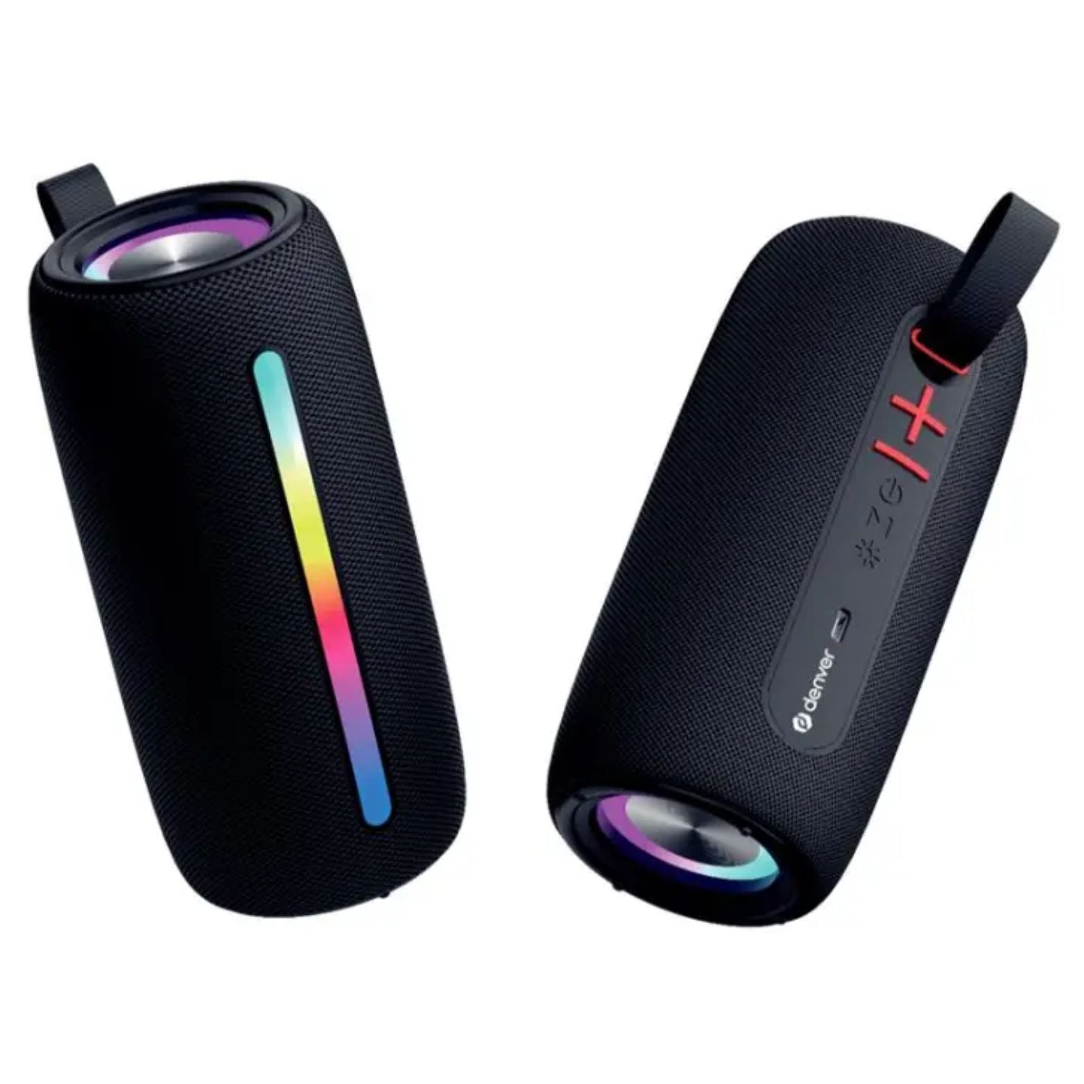 DENVER HÖGTALARE BLUETOOTH LJUSEFFEKTER USB TWS BTL-360B