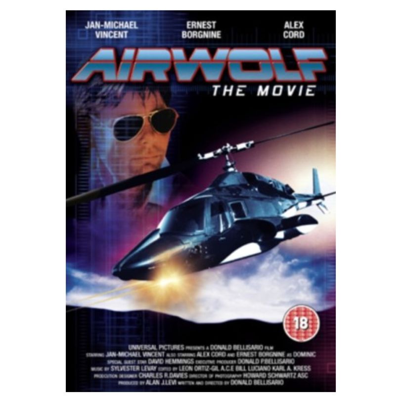 DVD AIRWOLF THE MOVIE