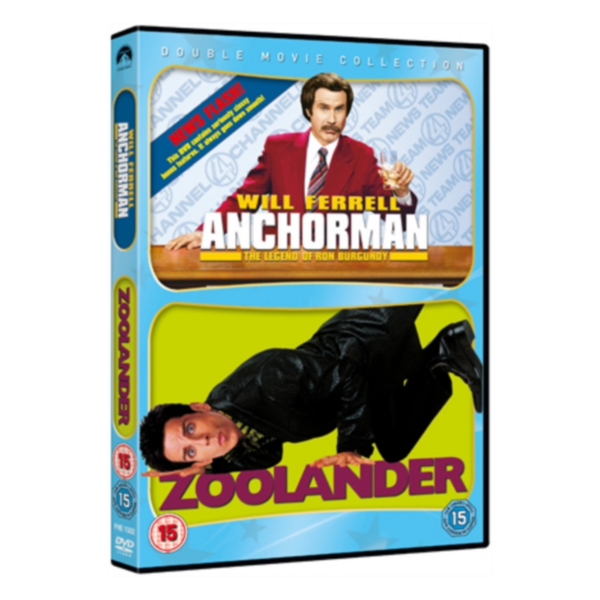 DVD ANCHORMAN/ZOOLANDER DOUBLE MOVIE COLLECTION