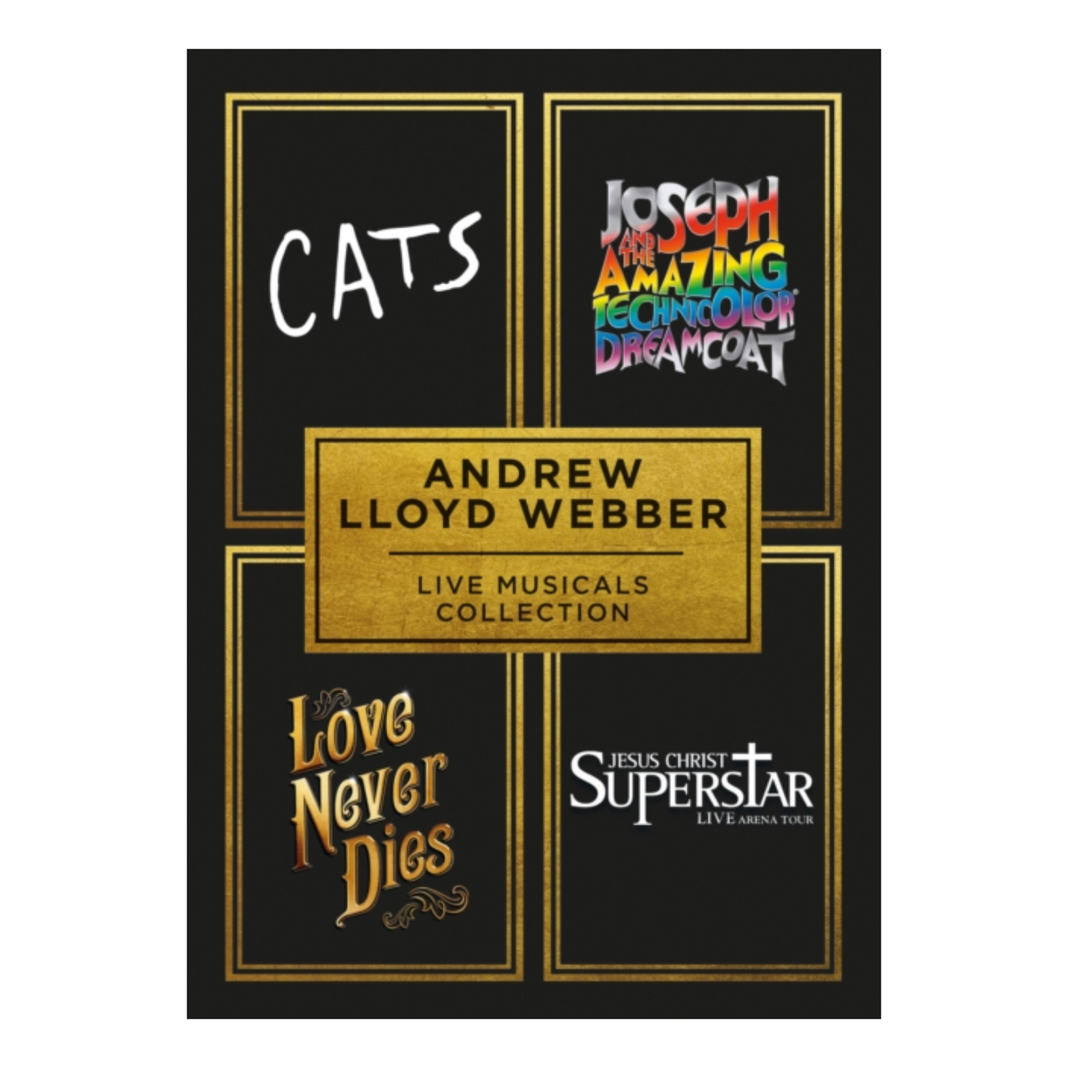 DVD ANDREW LLOYD WEBBER - LIVE MUSICALS COLLECTION