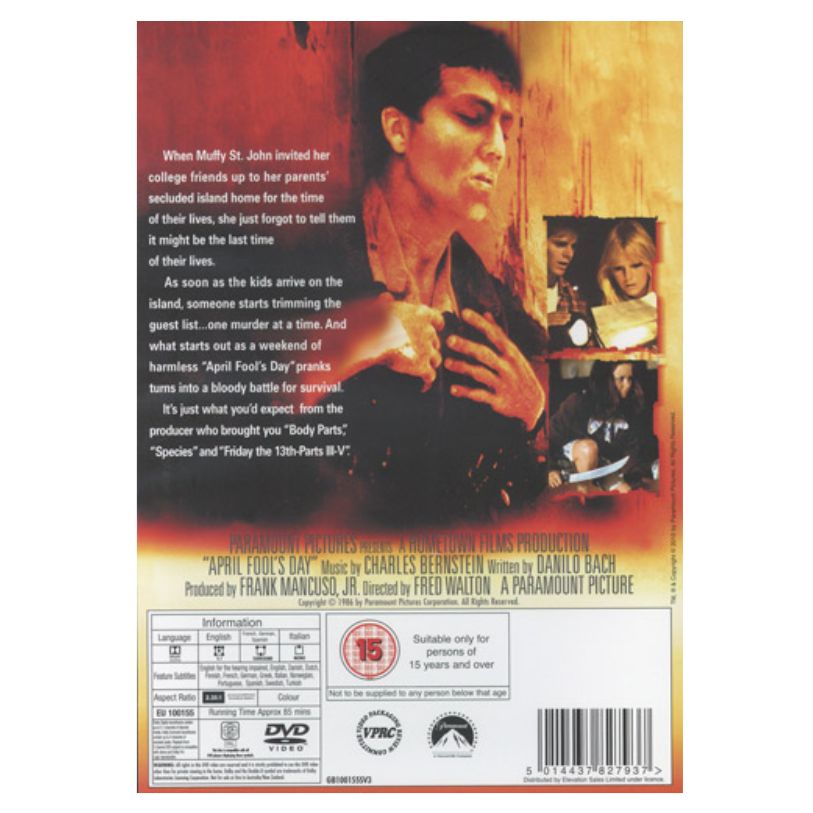 DVD APRILS FOOL'S DAY