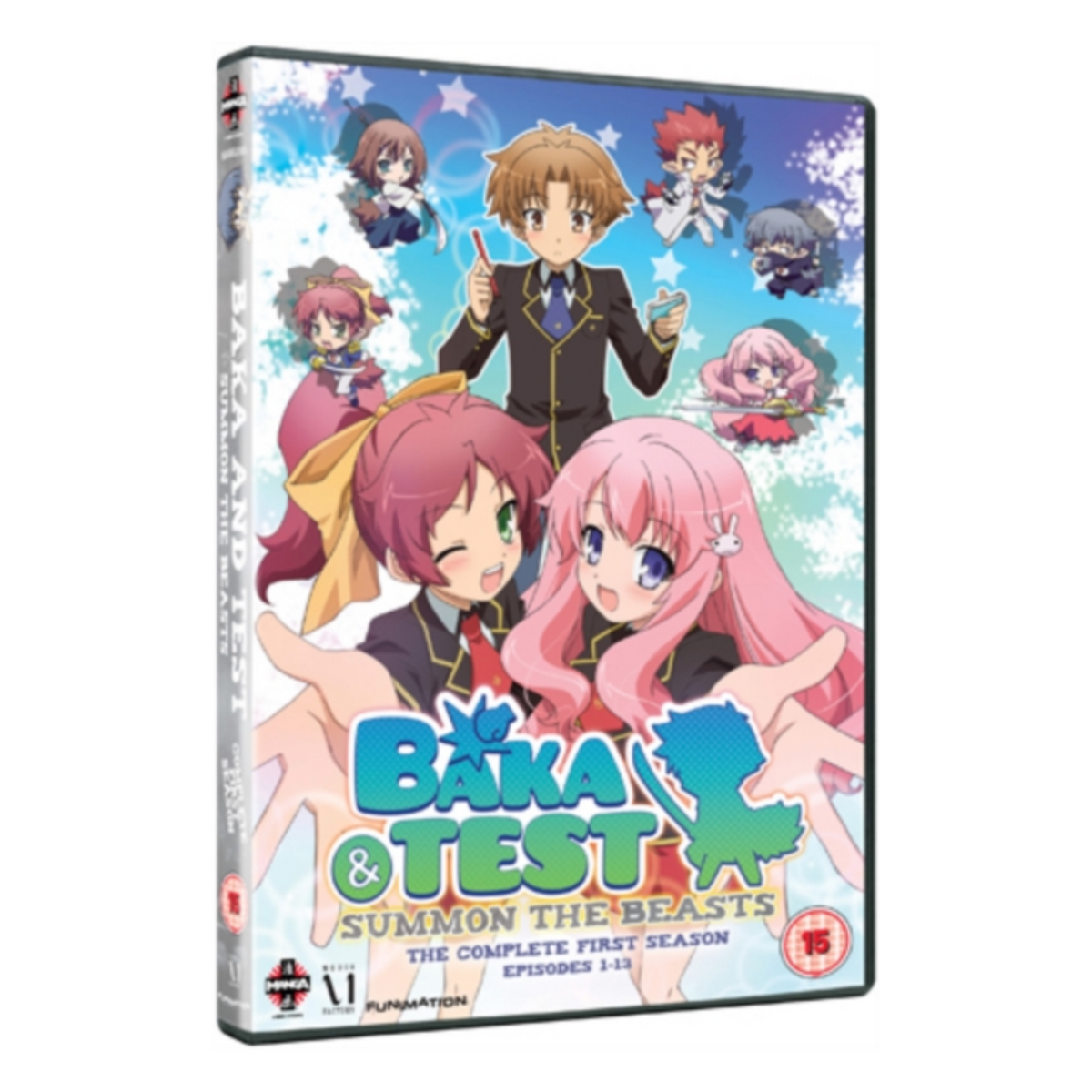 DVD BAKA AND TEST SUMMON THE BEASTS THE COMPLETE FIRST SEASON EPISODES 1-13