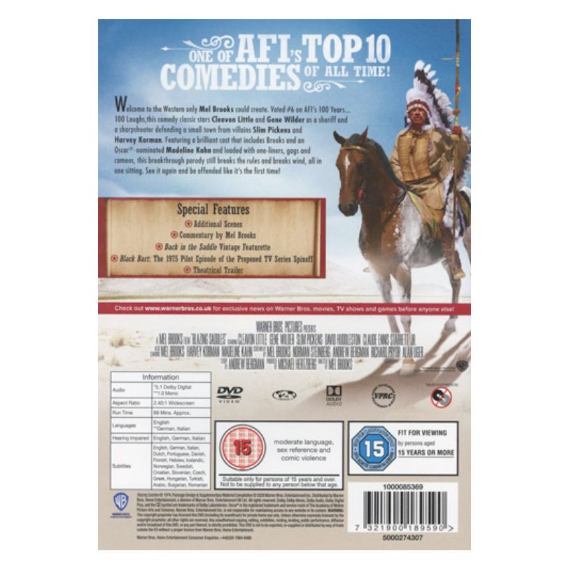 DVD BLAZING SADDLES