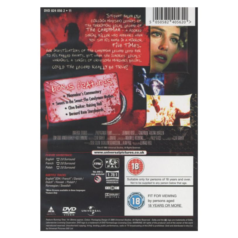 DVD CANDYMAN SPECIAL EDITION