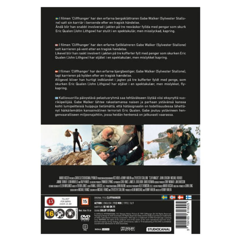 DVD CLIFFHANGER