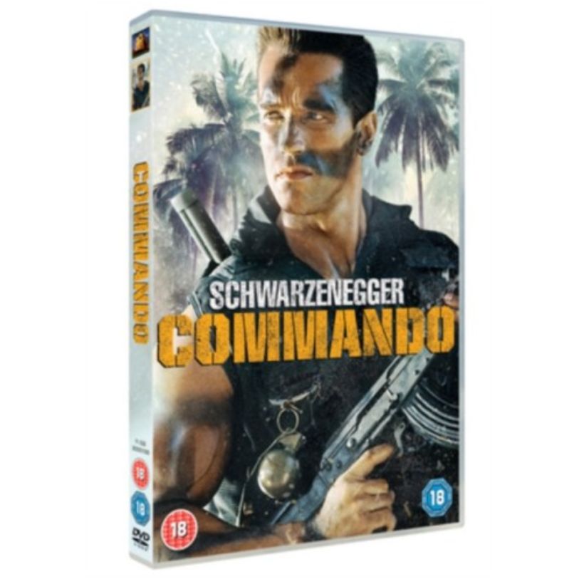 DVD COMMANDO THEATRICAL CUT
