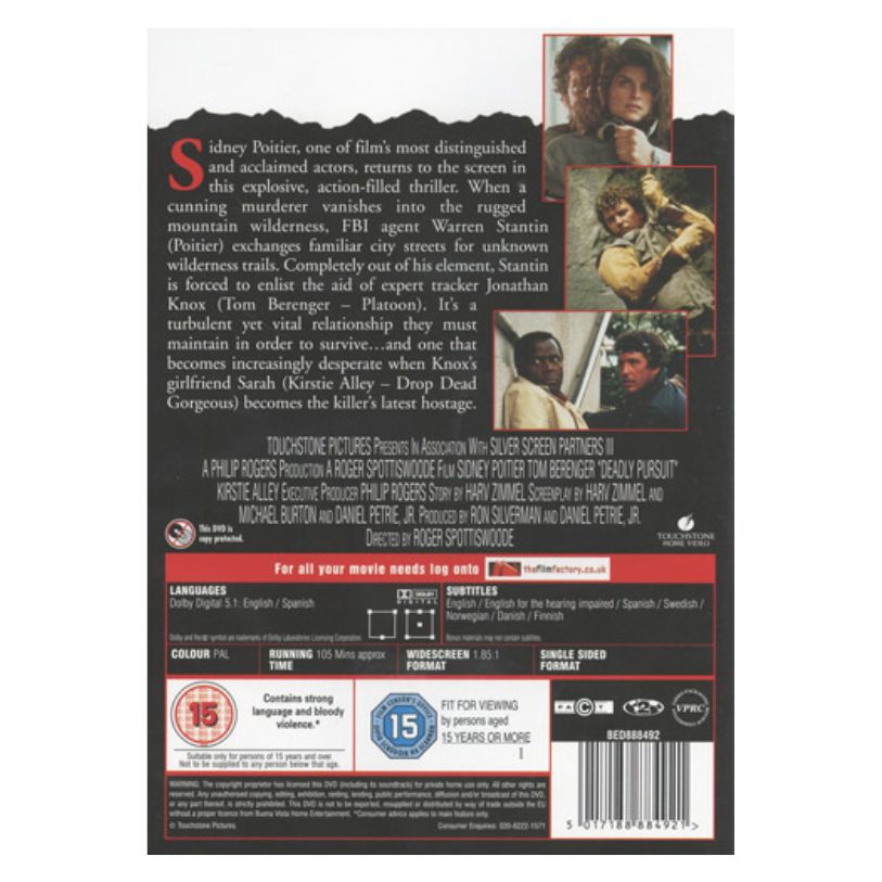 DVD DEADLY PURSUIT