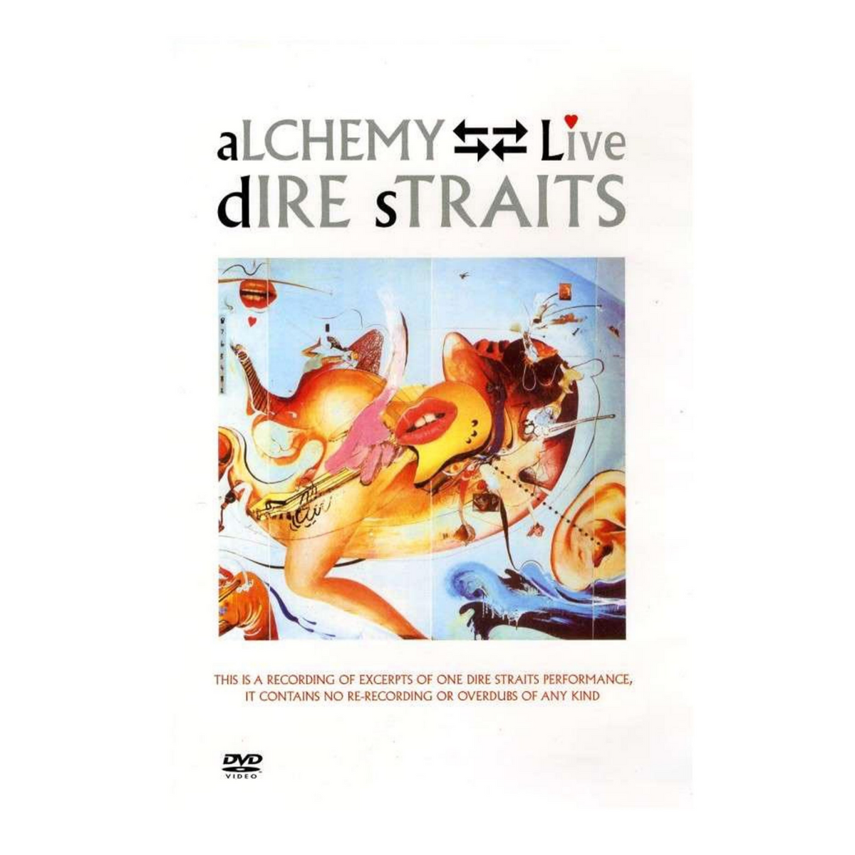 DVD DIRE STRAITS TALCHEMY LIVE