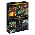 DVD DISNEY PIRATES OF THE CARIBBEAN 5 MOVIE COLLECTION