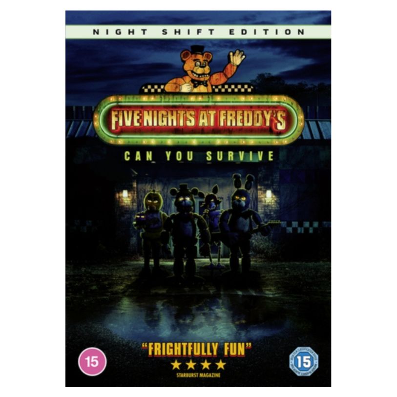 DVD FIVE NIGHTS AT FREDDY´S NIGHTSHIFT EDITION