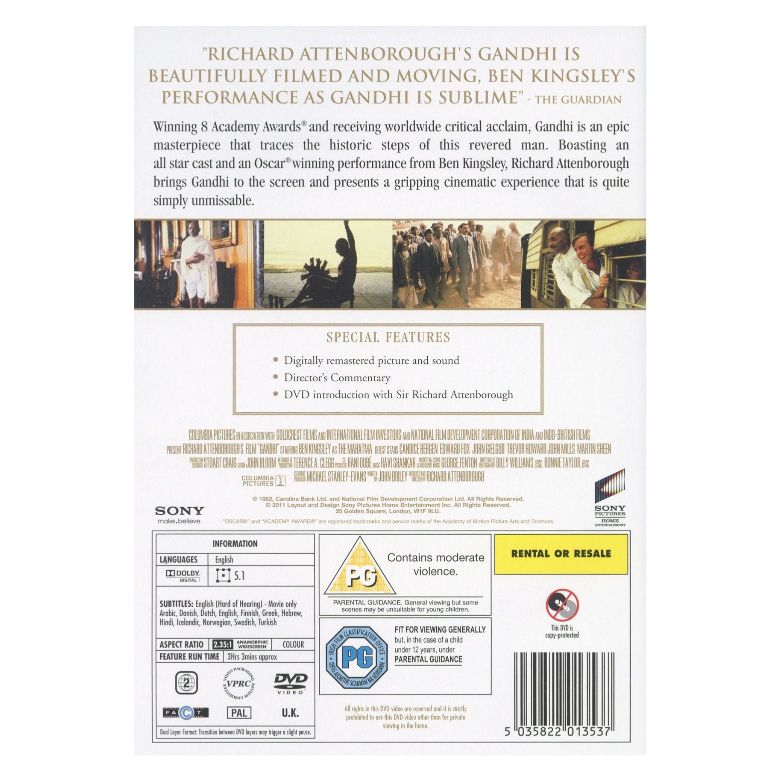 DVD GANDHI