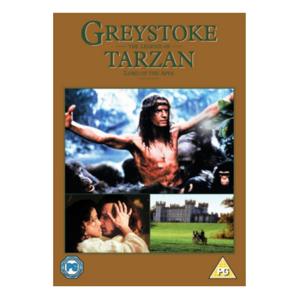 DVD GREYSTOKE THE LEGEND OF TARZAN LORD OF