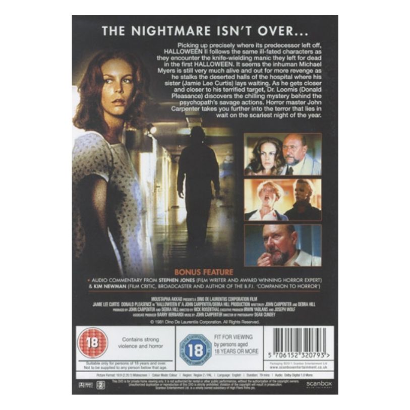 DVD HALLOWEEN II