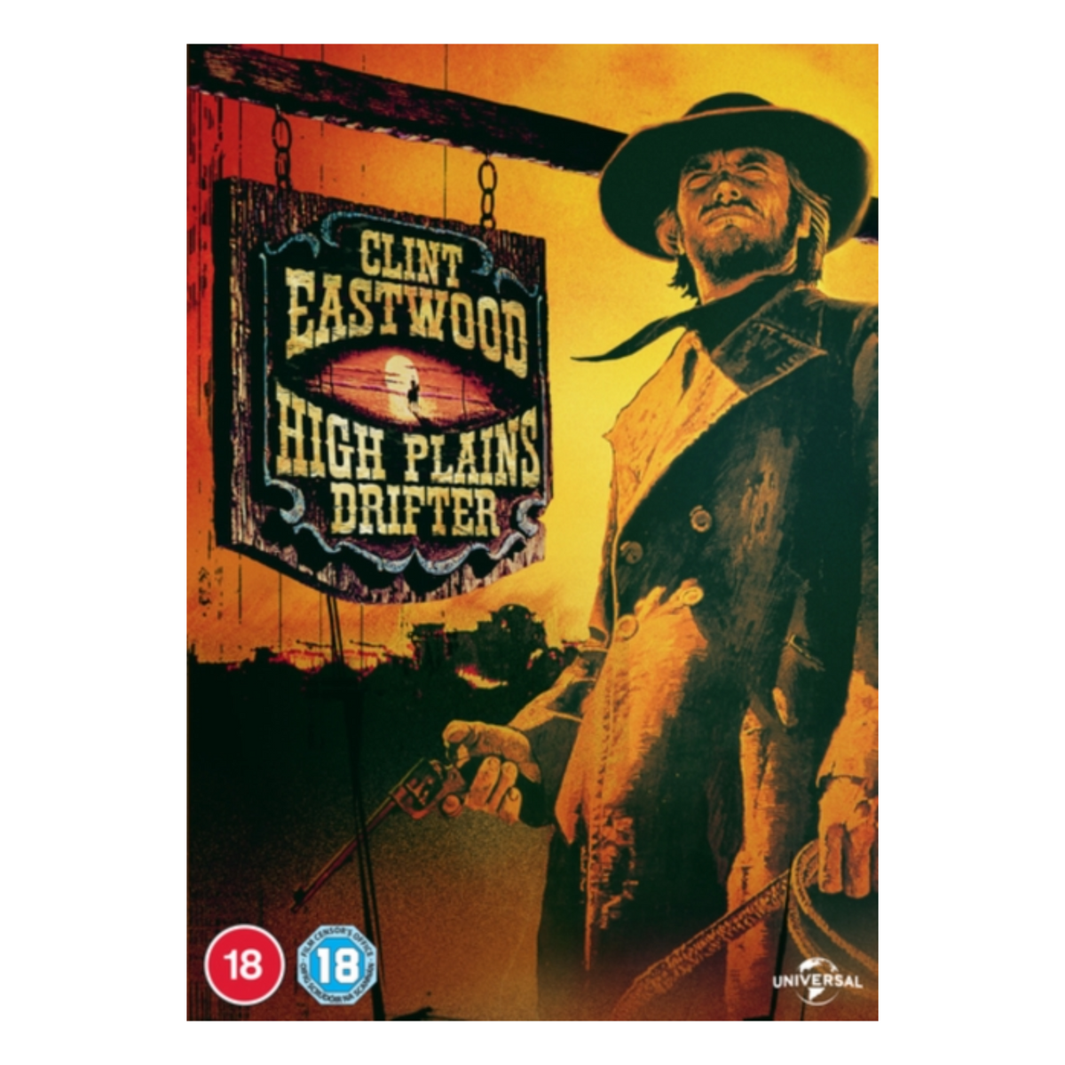 DVD HIGH PLAINS DRIFTER REPACK