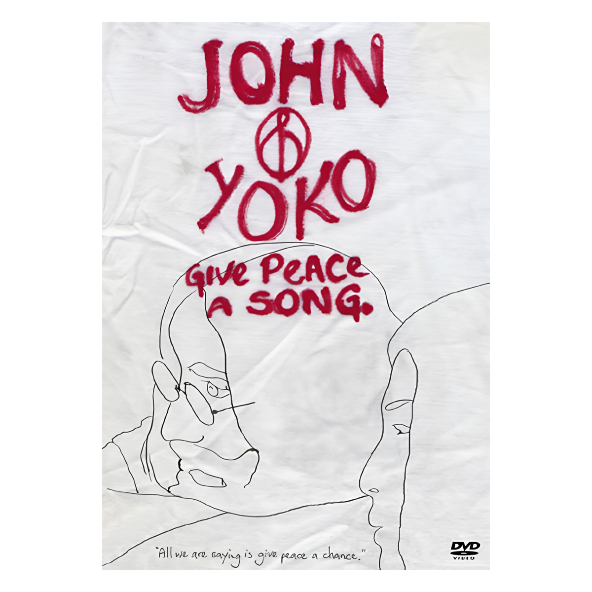 DVD JOHN LENNON GIVE PEACE A SONG
