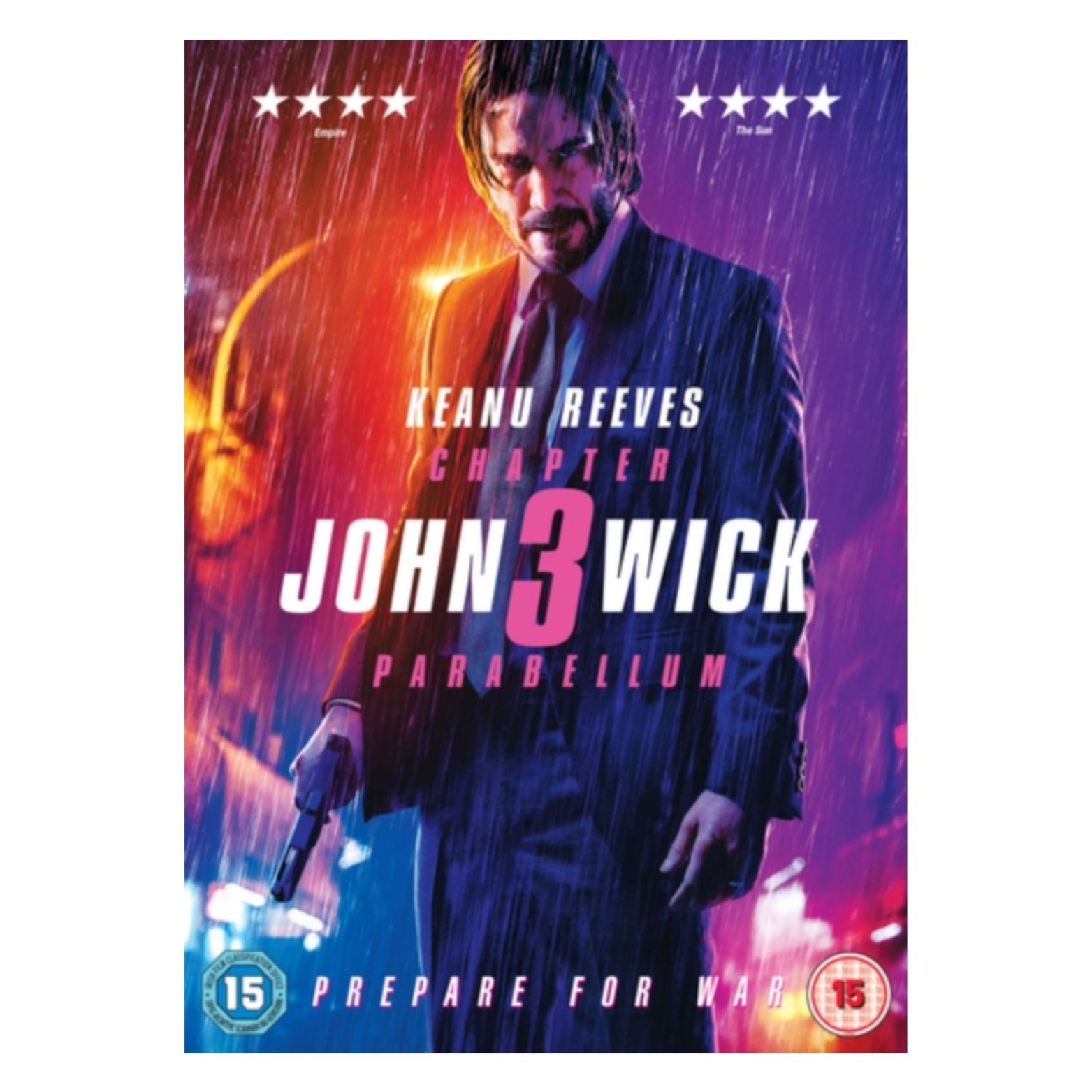 DVD JOHN WICK CHAPTER 3 PARABELLUM
